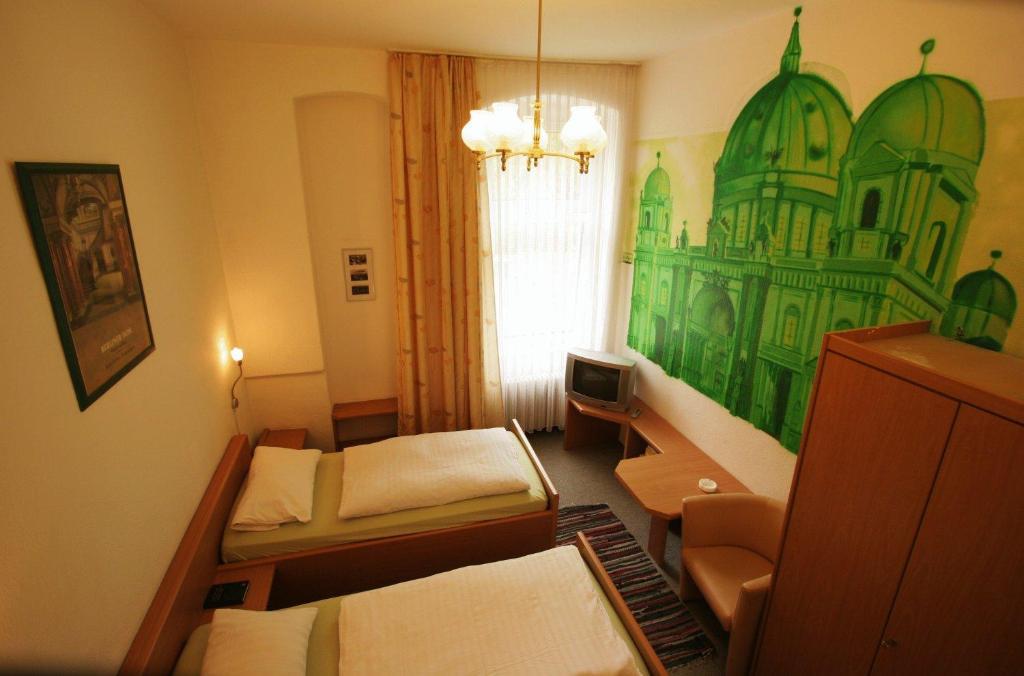 Hotel - Pension Am Schloss Bellevue ベルリン 部屋 写真